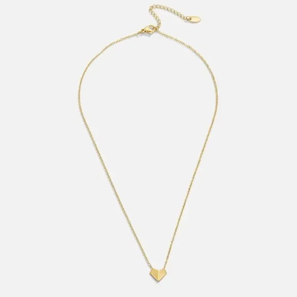 Venus Gold Heart Necklace - Picture 2 of 9